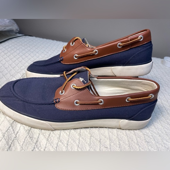 Polo Ralph Lauren Other - Polo by Ralph Lauren Navy and Brown Loafers